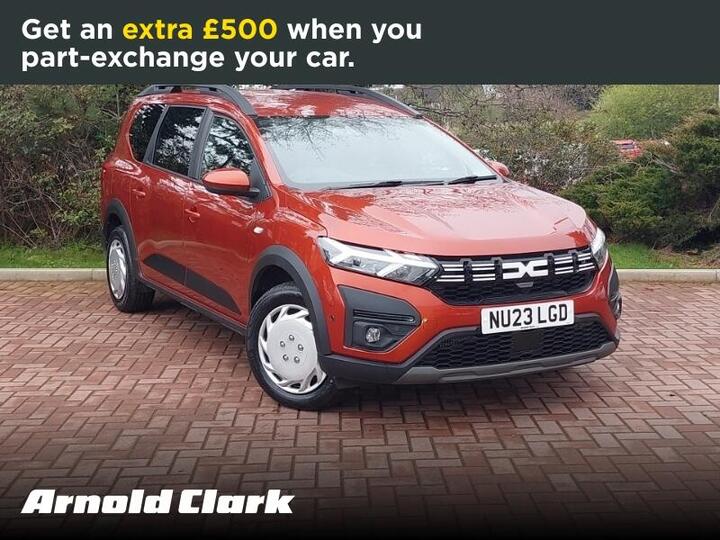 Dacia Jogger 1.0 TCe Expression Euro 6 (s/s) 5dr Dacia Jogger 1.0 TCe Expression Euro 6 (s/s) 5dr