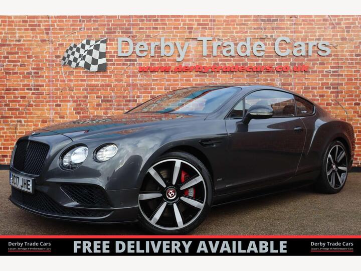 Bentley CONTINENTAL 4.0 V8 GT S Auto 4WD Euro 6 2dr