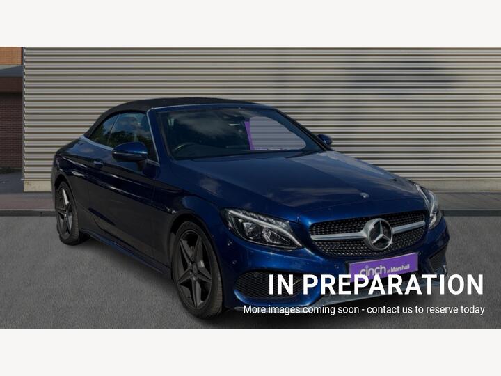 Mercedes-Benz C Class 2.1 C220d AMG Line Cabriolet G-Tronic+ Euro 6 (s/s) 2dr