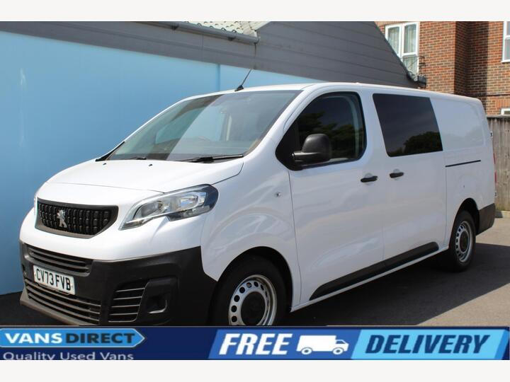 Peugeot Expert 2.0 BlueHDi 1200 Professional Premium Long Crew Van LWB Euro 6 (s/s) 6dr (6 Seat)