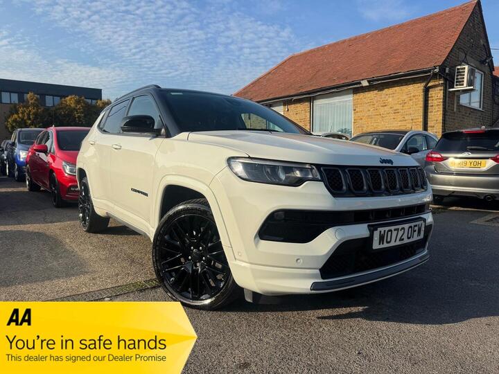 Jeep Compass 1.3 GSE T4 11.4kWh S Auto 4xe Euro 6 (s/s) 5dr Jeep Compass 1.3 GSE T4 11.4kWh S Auto 4xe Euro 6 (s/s) 5dr