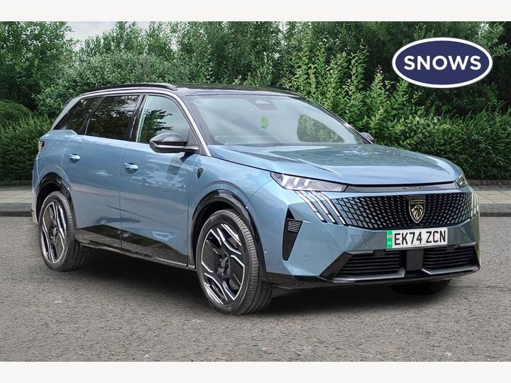 Peugeot E-5008 73kWh GT Auto 5dr Peugeot E-5008 73kWh GT Auto 5dr