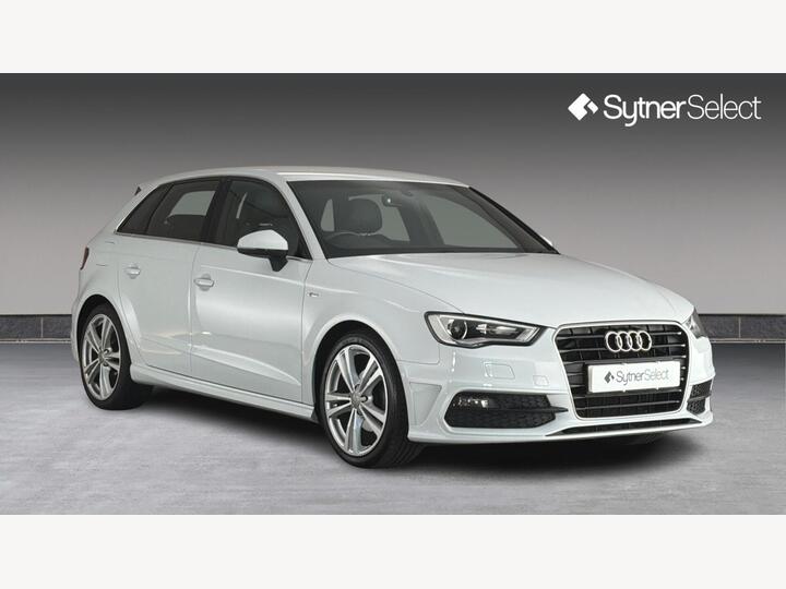 Audi A3 2.0 TDI S Line Sportback S Tronic Euro 6 (s/s) 5dr (Nav)
