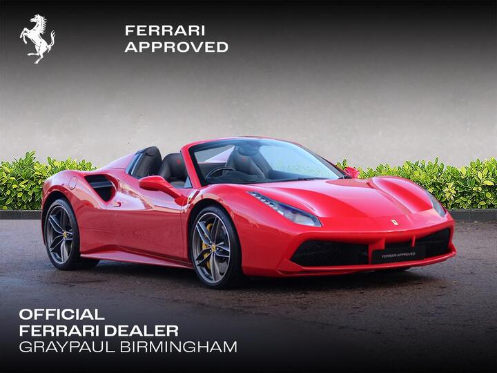 Ferrari 488 3.9T V8 Spider F1 DCT Euro 6 (s/s) 2dr