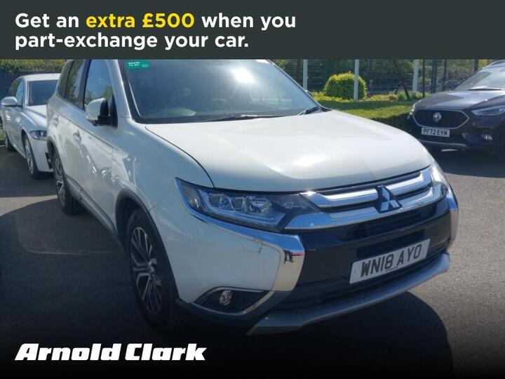 Mitsubishi Outlander 2.2 DI-D 4 Auto 4WD Euro 6 5dr