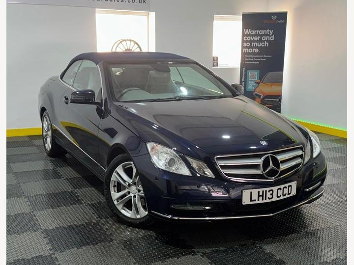Mercedes-Benz E Class 1.8 E250 BlueEfficiency SE Cabriolet G-Tronic+ Euro 5 (s/s) 2dr