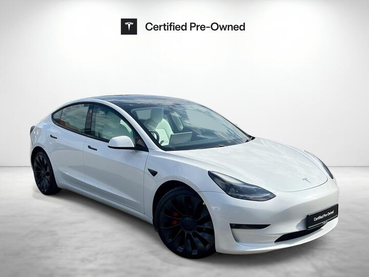 Tesla Model 3 (Dual Motor) Performance Auto 4WDE 4dr (Performance Upgrade)