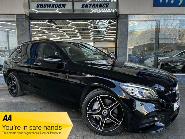 Mercedes-Benz C Class 2.0 C300de 13.5kWh AMG Line Night Edition (Premium Plus) G-Tronic+ Euro 6 (s/s) 5dr