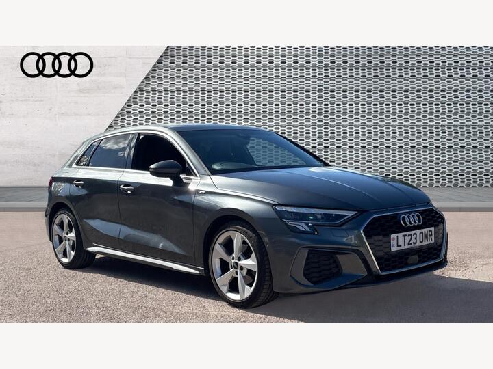 Audi A3 1.0 TFSI 30 S Line Sportback S Tronic Euro 6 (s/s) 5dr