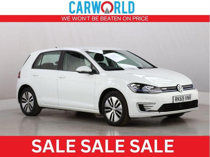 Volkswagen E-GOLF 35.8kWh E-Golf Auto 5dr Volkswagen E-GOLF 35.8kWh E-Golf Auto 5dr
