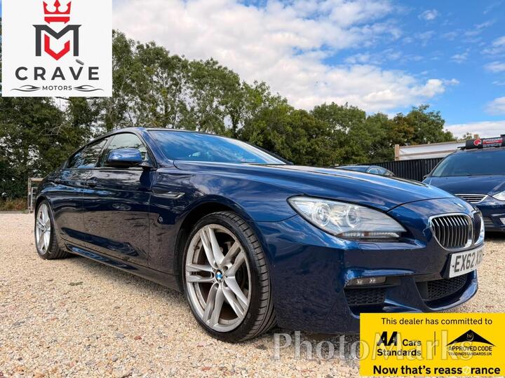 BMW 6 Series Gran Coupe 3.0 640d M Sport Auto Euro 5 (s/s) 4dr