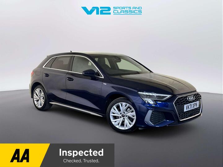 Audi A3 1.4 TFSIe 40 S Line Sportback S Tronic Euro 6 (s/s) 5dr 13kWh