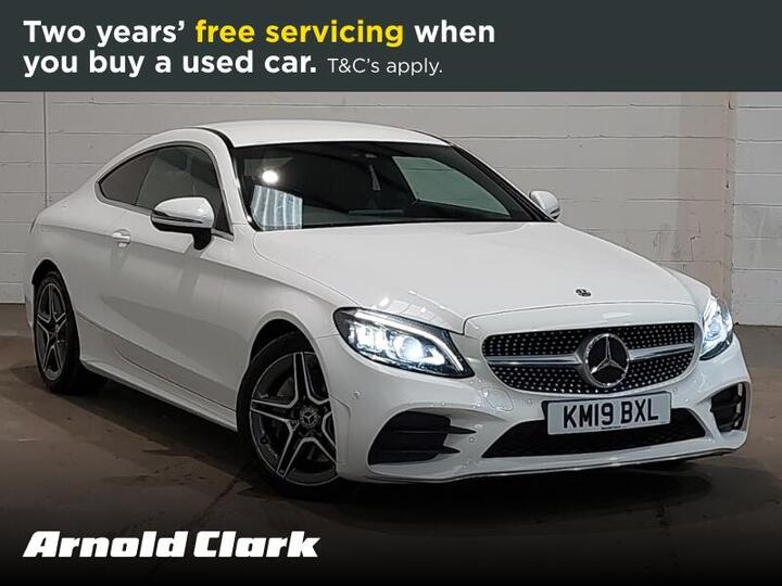 Mercedes-Benz C Class 2.0 C300d AMG Line (Premium) G-Tronic+ Euro 6 (s/s) 2dr