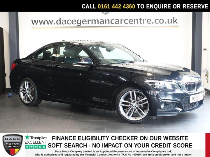 BMW 2 SERIES 2.0 218d M Sport Euro 6 (s/s) 2dr