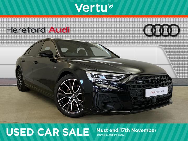 Audi A8 3.0 TDI V6 50 Black Edition Tiptronic Quattro Euro 6 (s/s) 4dr