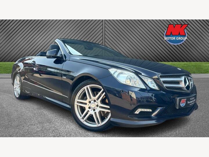 Mercedes-Benz E Class 3.0 E350 CDI V6 BlueEfficiency Sport Cabriolet G-Tronic Euro 5 2dr