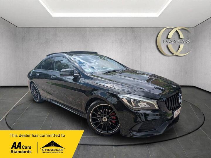 Mercedes-Benz CLA 1.6 CLA200 AMG Line Night Edition (Plus) Coupe Euro 6 (s/s) 4dr