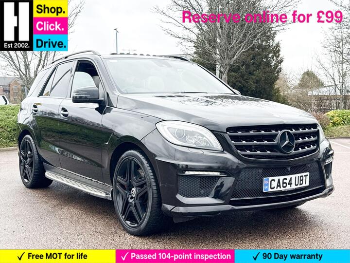 Mercedes-Benz M Class 5.5 ML63 V8 AMG SpdS+7GT 4WD Euro 6 (s/s) 5dr