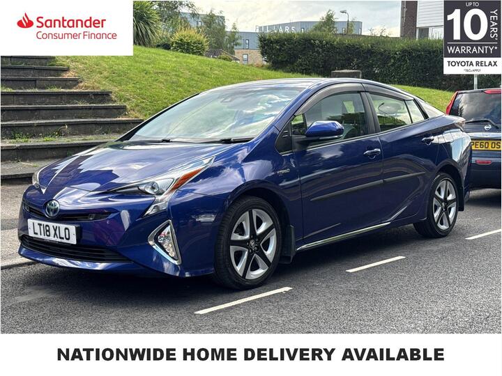 Toyota Prius 1.8 VVT-h Excel CVT Euro 6 (s/s) 5dr (15in Alloy)
