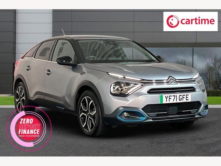 Citroen E-C4 50kWh Shine Plus Auto 5dr (7.4kW Charger) Citroen E-C4 50kWh Shine Plus Auto 5dr (7.4kW Charger)