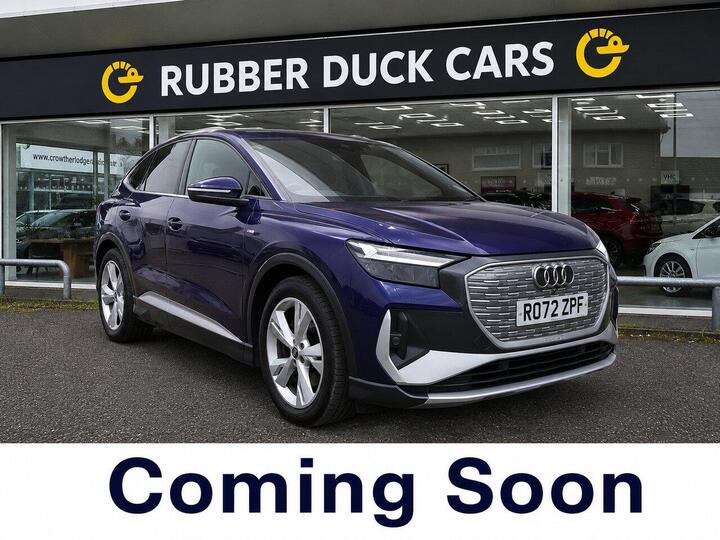 Audi Q4 E-tron 40 S Line Sportback Auto 5dr 82kWh