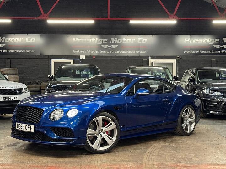 Bentley Continental 6.0 W12 GT Speed Auto 4WD Euro 6 2dr Bentley Continental 6.0 W12 GT Speed Auto 4WD Euro 6 2dr