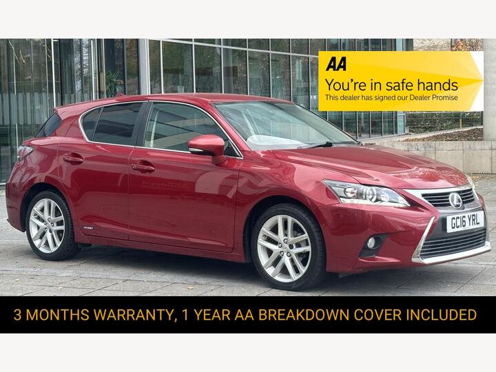 Lexus CT 1.8 200h Advance CVT Euro 6 (s/s) 5dr