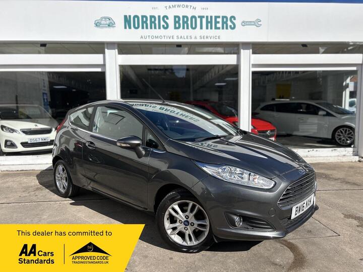 Ford Fiesta 1.0T EcoBoost Zetec Euro 6 (s/s) 3dr