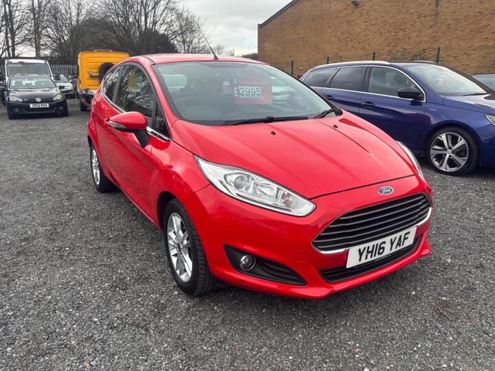 Ford Fiesta 1.0T EcoBoost Zetec Euro 6 (s/s) 3dr