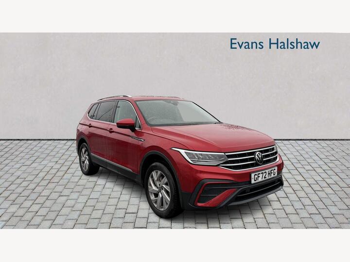 Volkswagen TIGUAN ALLSPACE ESTATE 1.5 TSI Life DSG Euro 6 (s/s) 5dr Volkswagen TIGUAN ALLSPACE ESTATE 1.5 TSI Life DSG Euro 6 (s/s) 5dr