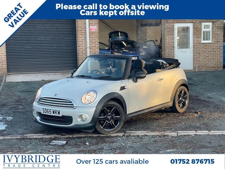 MINI CONVERTIBLE 1.6 One Euro 6 2dr