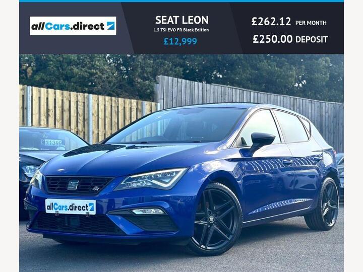 SEAT LEON 1.5 TSI EVO FR Black Edition Euro 6 (s/s) 5dr