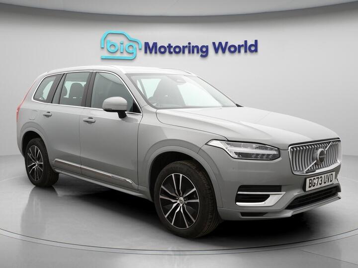 Volvo XC90 2.0h T8 Recharge 18.8kWh Core Auto 4WD Euro 6 (s/s) 5dr