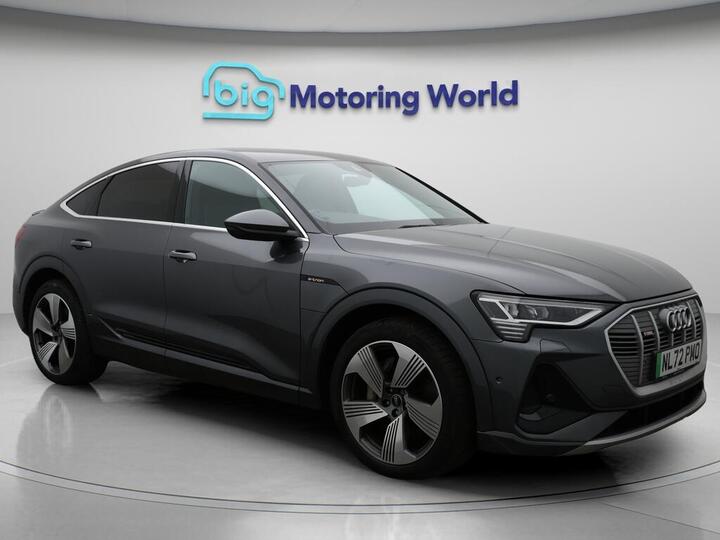 Audi E-tron 55 S Line Sportback Auto Quattro 5dr 95kWh (11kW Charger)