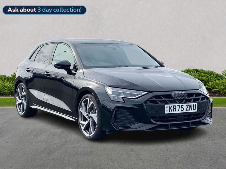 Audi A3 1.5 TFSI Black Edition Sportback S Tronic Euro 6 (s/s) 5dr