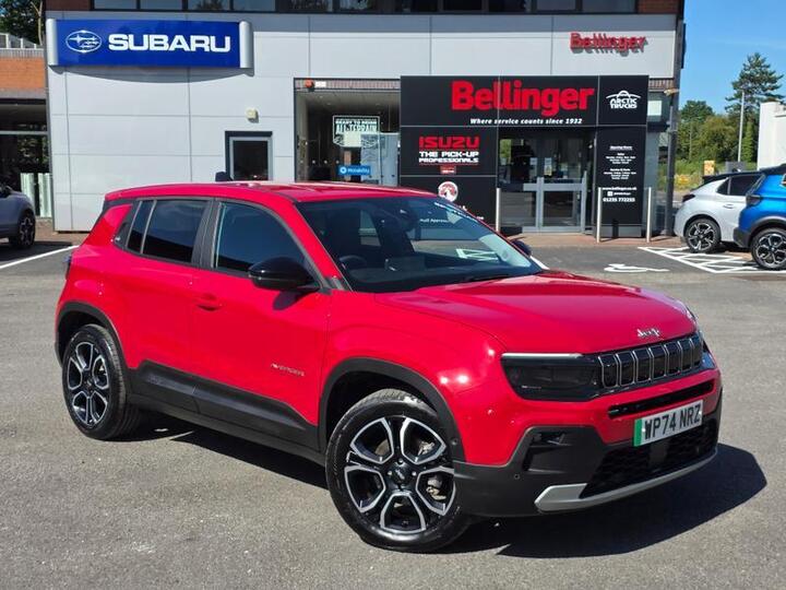 Jeep Avenger 54kWh E-Summit Auto 5dr