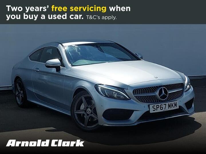 Mercedes-Benz C Class 2.1 C220d AMG Line G-Tronic+ Euro 6 (s/s) 2dr