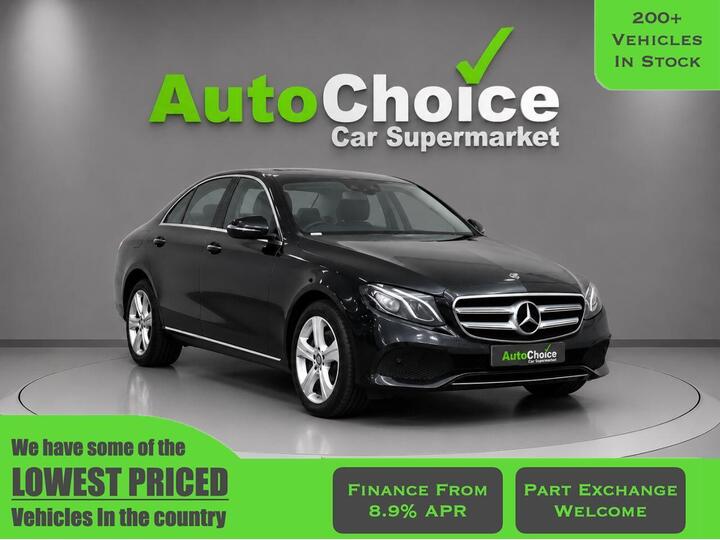 Mercedes-Benz E CLASS 2.0 E220d SE G-Tronic+ 4MATIC Euro 6 (s/s) 4dr Mercedes-Benz E CLASS 2.0 E220d SE G-Tronic+ 4MATIC Euro 6 (s/s) 4dr