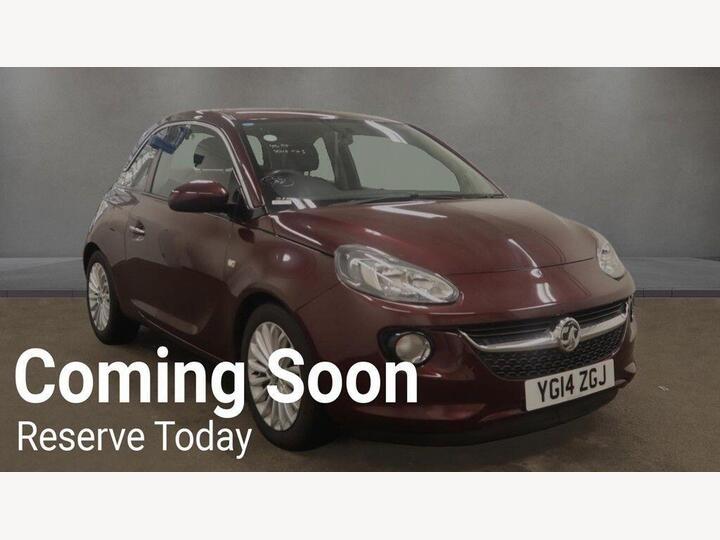 Vauxhall ADAM 1.2 16v GLAM Euro 5 3dr Vauxhall ADAM 1.2 16v GLAM Euro 5 3dr
