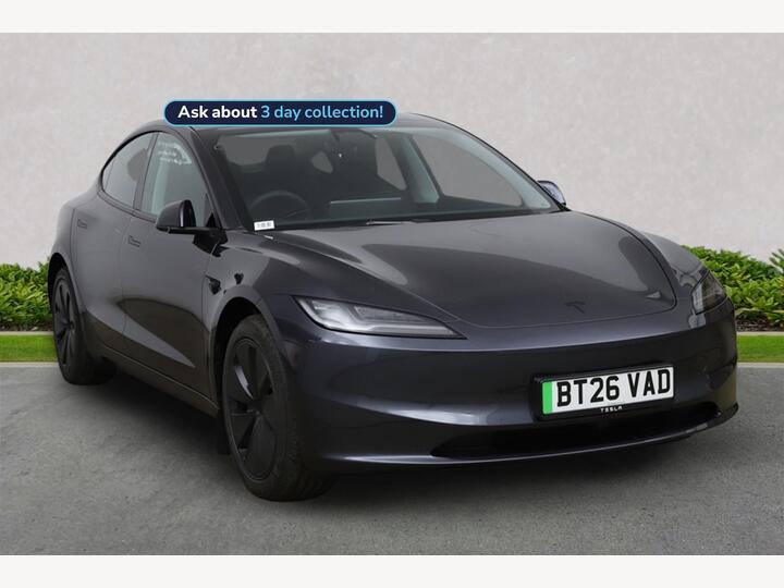 Tesla MODEL 3 62.5kWh Auto RWD 4dr