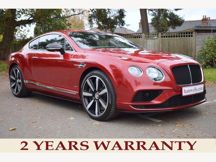 Bentley Continental 4.0 V8 GT S Auto 4WD Euro 6 2dr Bentley Continental 4.0 V8 GT S Auto 4WD Euro 6 2dr