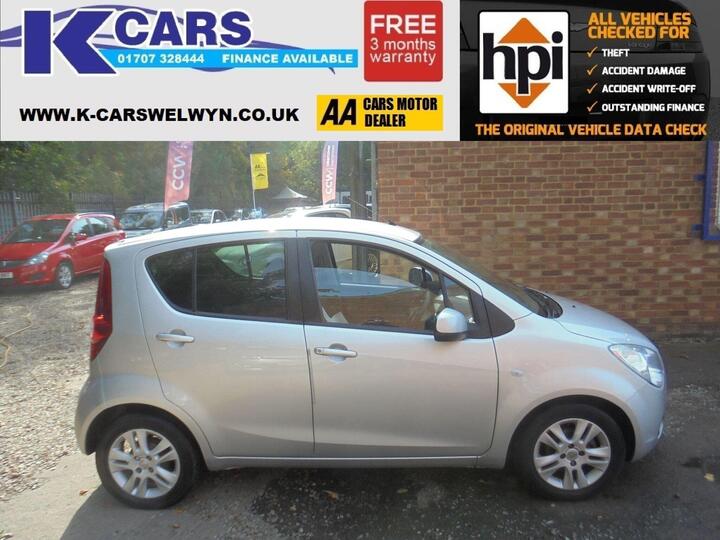 Vauxhall Agila 1.2 VVT EcoFLEX SE Euro 5 5dr