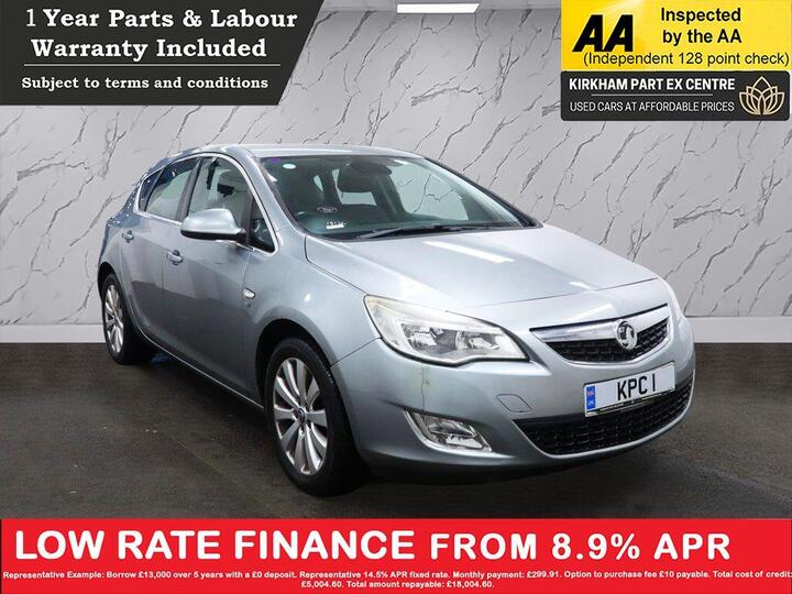 Vauxhall ASTRA 2.0 CDTi EcoFLEX SE Euro 5 (s/s) 5dr