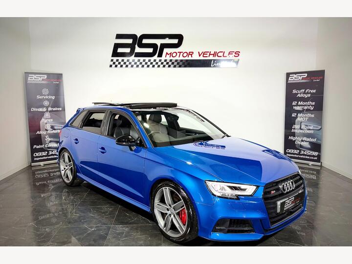 Audi S3 2.0 TFSI Black Edition Sportback S Tronic Quattro Euro 6 (s/s) 5dr