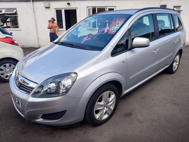 Vauxhall Zafira 1.6 16V Exclusiv Euro 5 5dr
