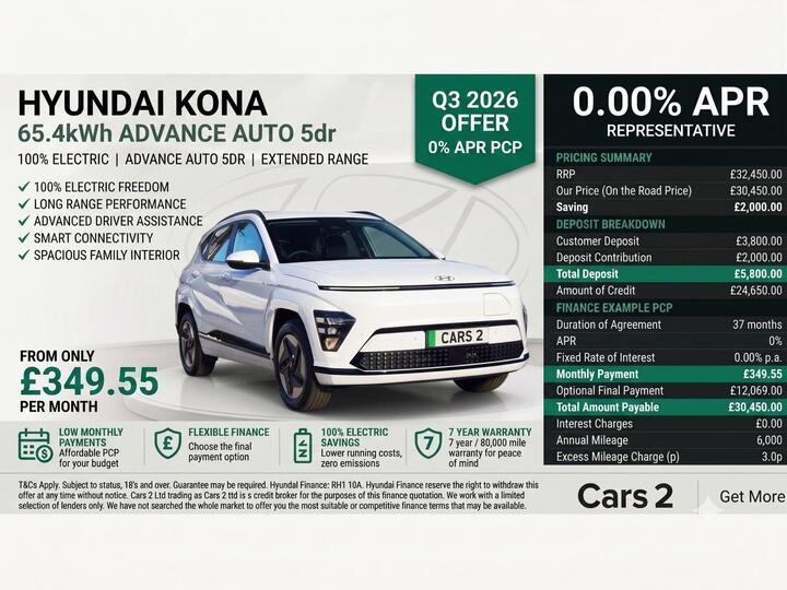 Hyundai KONA 65.4kWh Advance Auto 5dr