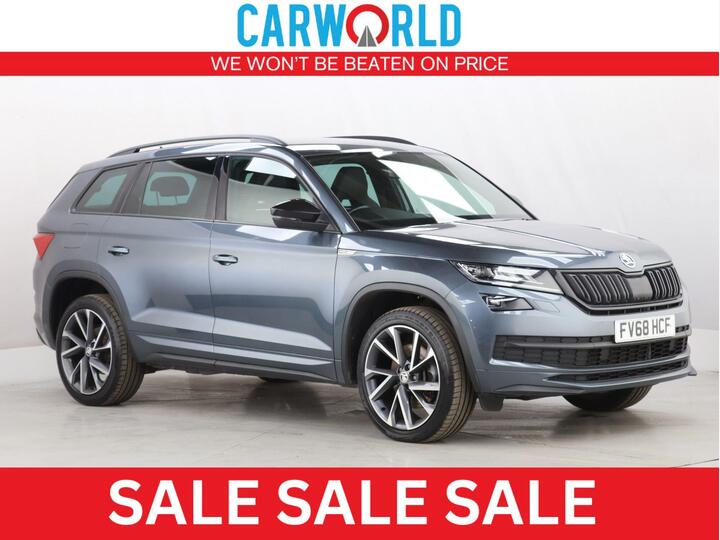 Skoda KODIAQ 2.0 TDI SportLine DSG 4WD Euro 6 (s/s) 5dr (7 Seat) Skoda KODIAQ 2.0 TDI SportLine DSG 4WD Euro 6 (s/s) 5dr (7 Seat)