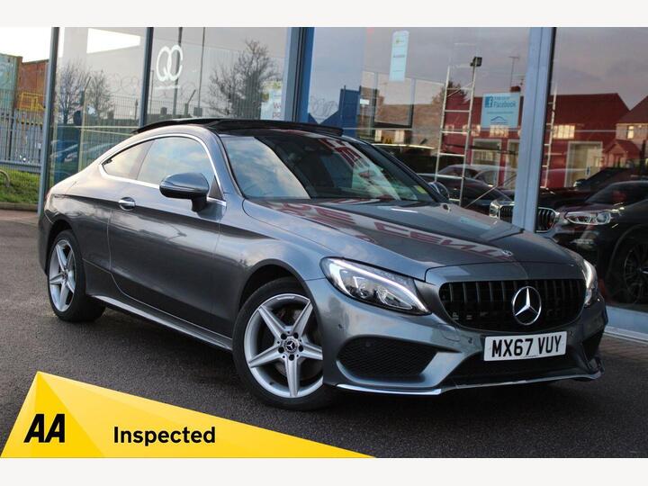 Mercedes-Benz C-CLASS 2.1 C250d AMG Line (Premium Plus) G-Tronic+ 4MATIC Euro 6 (s/s) 2dr Mercedes-Benz C-CLASS 2.1 C250d AMG Line (Premium Plus) G-Tronic+ 4MATIC Euro 6 (s/s) 2dr