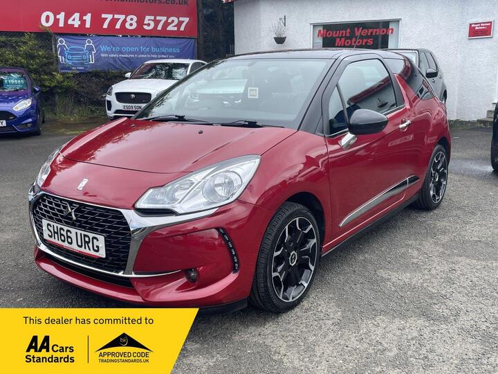 DS AUTOMOBILES DS 3 1.6 BlueHDi Elegance Euro 6 (s/s) 3dr
