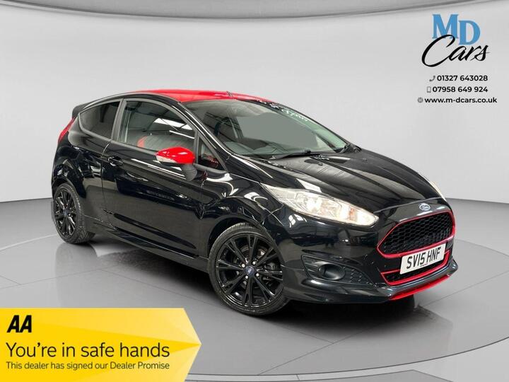 Ford FIESTA 1.0T EcoBoost Zetec S Black Edition Euro 6 (s/s) 3dr
